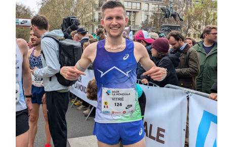 La perf de Nicolas VITRE au 10 km de Lille ce 4 avril