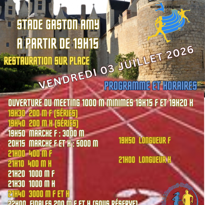 Meeting de Montreuil-Bellay